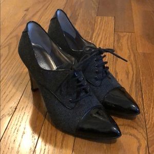 Marc Fisher Tweed Lace-Up Oxford